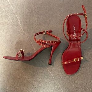 Via Spiga red size 10 heels